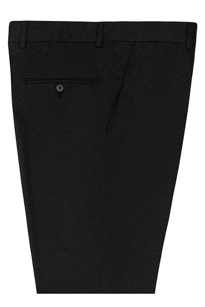 SÜVARİ Süvari Normal Waist Normal Leg Regular Fit Μαύρο Ανδρικό Παντελόνι PN1014400326