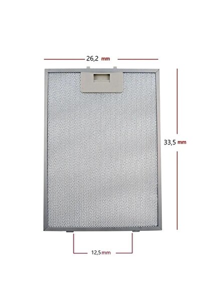 Popüler Beko Aspiratör Davlumbaz Metal Yağ Filtresi Uyumlu 9189204750 (335mmx...