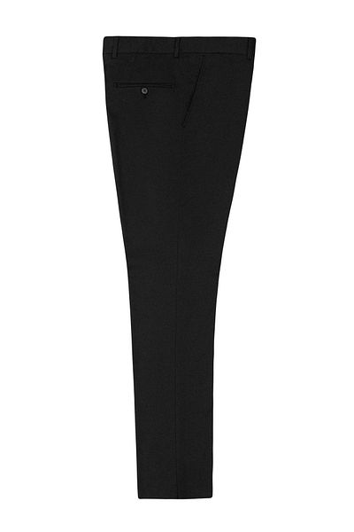 SÜVARİ Süvari Normal Waist Normal Leg Regular Fit Μαύρο Ανδρικό Παντελόνι PN1014400326