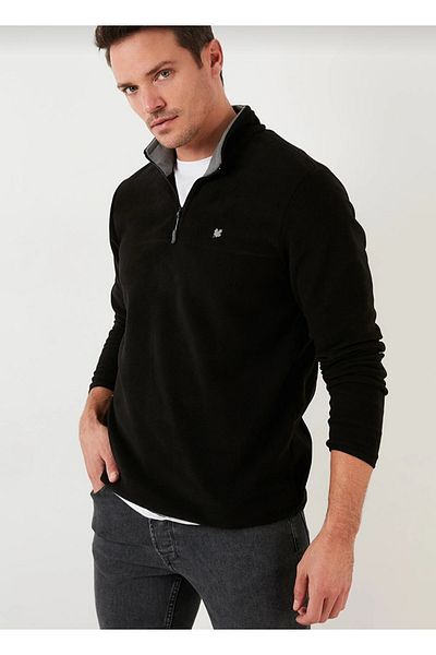 JSCO BASIC STAND COLLAR FLEECE