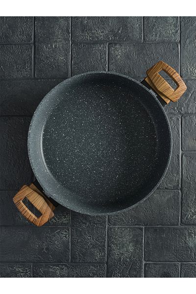 Leydi Marble Natura Granite Short Pot 22 Cm