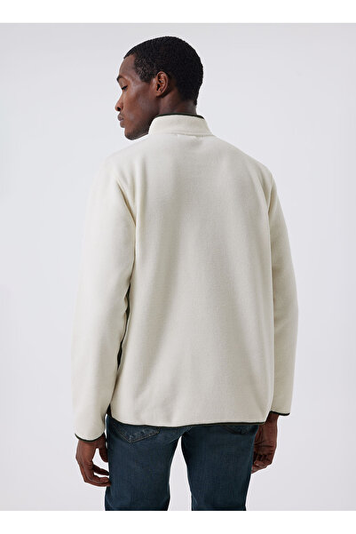 Lee Cooper Ανδρικό φούτερ Ecru Fleece DIAGO 241 LCM 241027