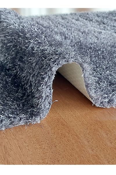 Prizma Romanza, Non-Slip, Washable 2-Piece Bathroom Rug, Mat| Gray - (60X100) (50X60) Cm
