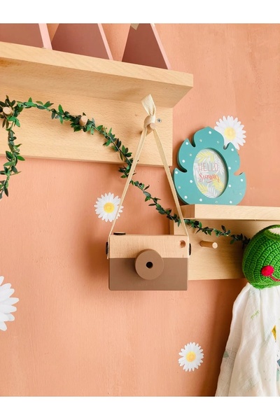 Vegüba Ahşap Fotoğraf Makinesi - Oyuncak