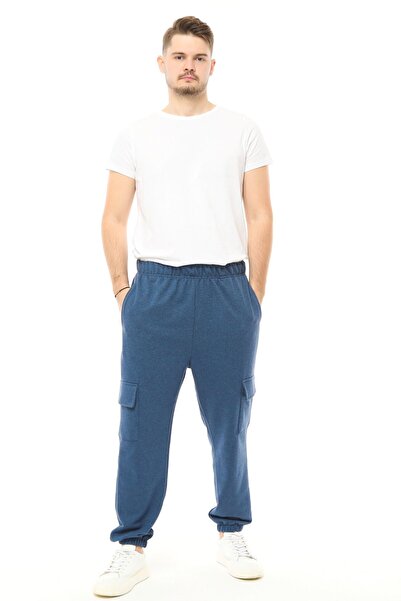 defys Ανδρικό Σετ πλαϊνή τσέπη Παντελόνια Jogger Indigo