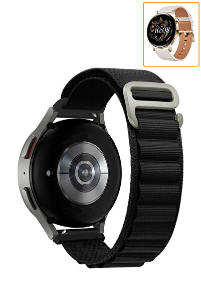 Tagomoon Huawei Watch Gt3 Elegant 42mm Uyumlu Kordon Alpine Loop Döngü Spor K...