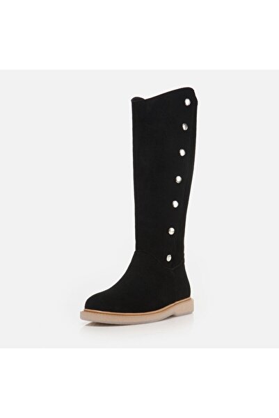 Yaya by Hotiç Black Pedestrian Boots for Women