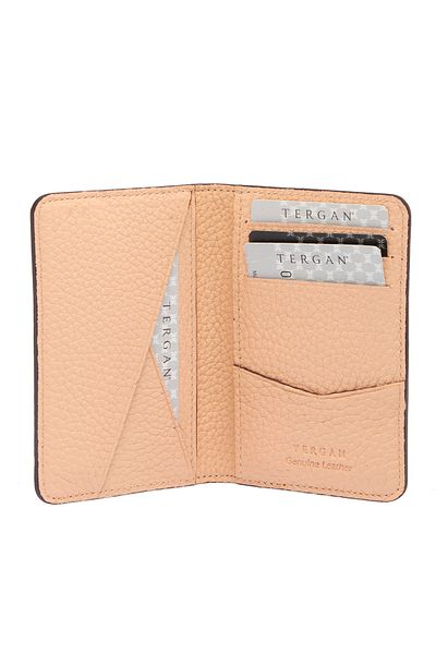 Tergan Powder Leather Unisex Card Holder 01645t6a