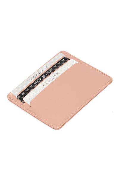 Tergan Powder Leather Unisex Card Holder 01050t40
