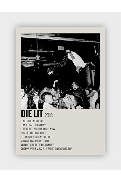 fırsatlar diyarı Playboi Carti - Die Lit Duvar Posteri - Duvar Dekoru - Kalın...