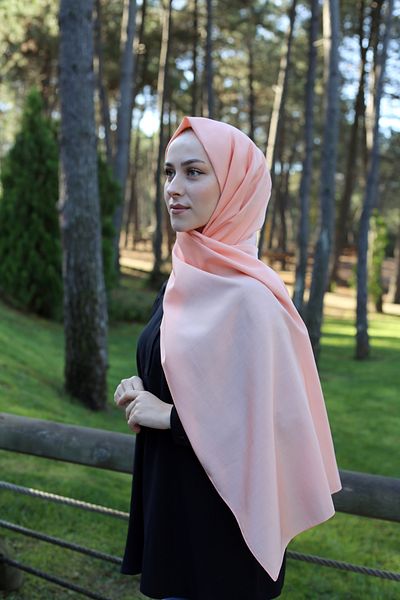 Akel Flat Modal Polyester Shawl 80 X 185 Μέγεθος