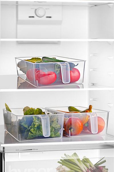 Nandy Home Maxi Refrigerator & Cabinet Organizer with Frigo Handle 3 Pieces