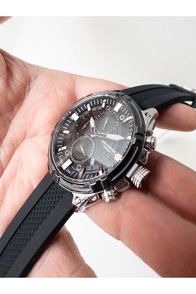 Lee Cooper Sports Silicone Strap Functional Men's Wristwatch
