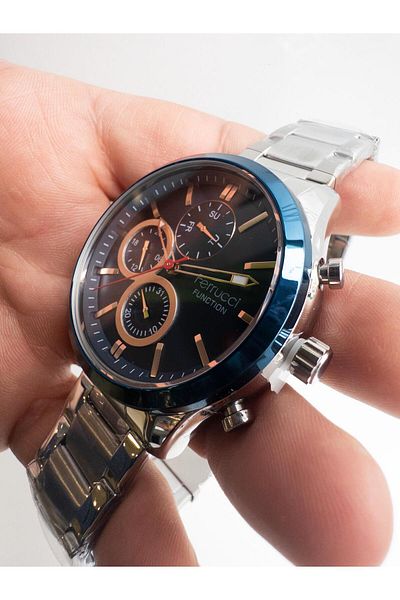 Ferrucci All Functions Men's Wristwatch with Active Calendar