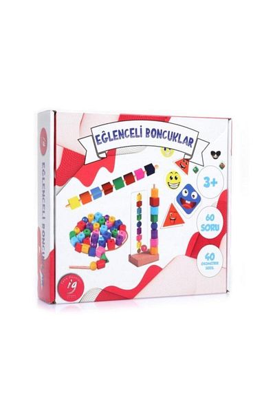 Hobi Eğitim Dünyası Fun Beads,With Fun Teaching Toy
