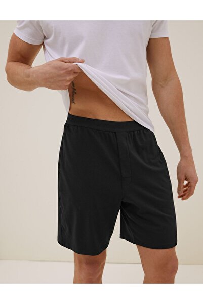 Marks & Spencer Premium Pamuklu Şort Pijama Altı