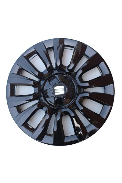 MR Seat Cordoba 15"inç Kırılmaz 4 Adet 1 Takım Piano Black Jant Kapağı