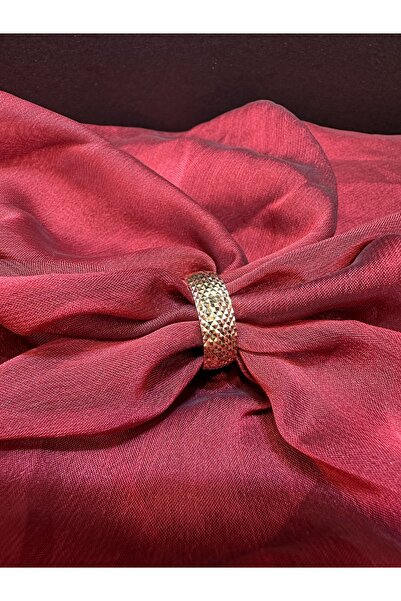 Üresinler Kuyumculuk 7MM Bilezik Desenli Altın Alyans İçi Bombeli 14 Ayar Altın