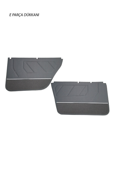 SODSAN Renault 9 - 11 R9- R11 Kapı Döşemesi Halılı Nikelajlı Gri - 7702254869