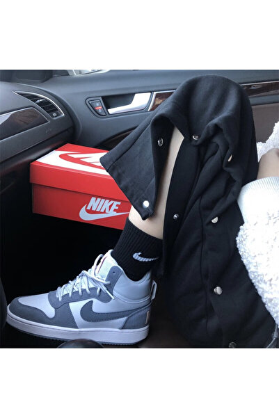 Nike Court Borough Mid Premium ' Sail Light Orewood Brown ' 844907-101