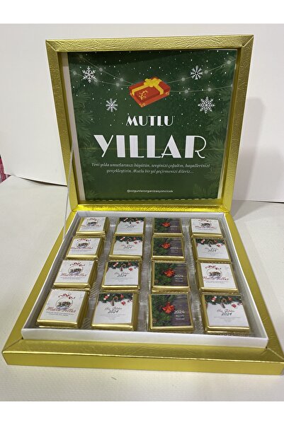Yılbaşı Çikolatası 48’li Gold