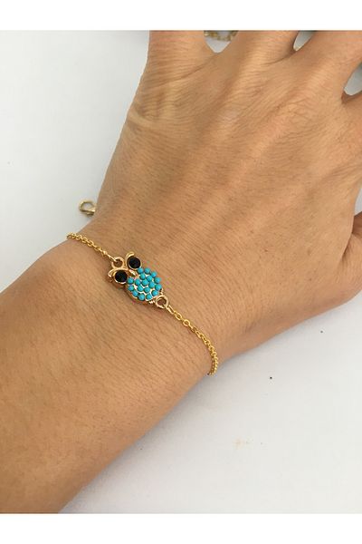 BalıkHediyelik Our Turquoise (Firuze) Stone Necklace/Earrings/Bracelet Set Models-1001