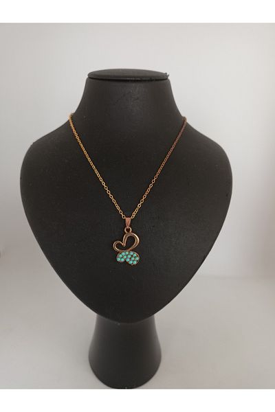 BalıkHediyelik Our Turquoise (Firuze) Stone Necklace/Earrings/Bracelet Set Models-1001
