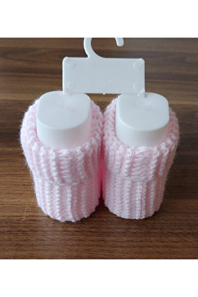 Necix's Pompom Knitted Baby Booties 100% Cotton