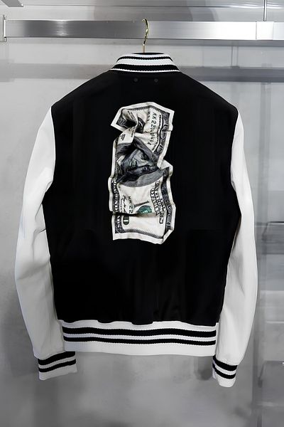 Edizen Μπουφάν διπλής όψης 2024 Oversize Premium College 100% βαμβάκι