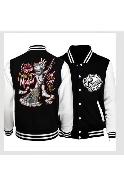 Edizen Gettin Bold 2024 Oversize Premium College Jacket 100% βαμβάκι