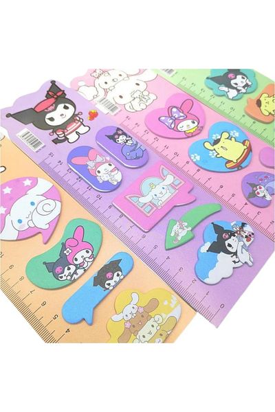 Kawaii Sanrio Kuromi My Melody Cinnamoroll Adhesive Note Paper 400 Sheets