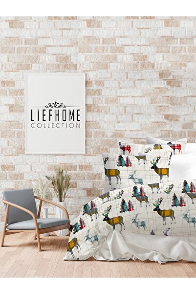 Lief Home Фланелевий (пазен) односпальний комплект постільної білизни | 100% ...