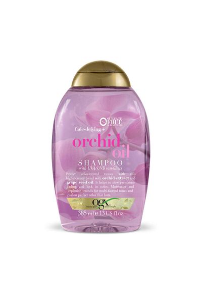 OGX Orchid Oil Color Protection Shampoo - Recommended for Red and Copper Hair