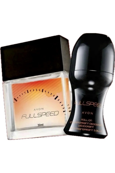 AVON Fullspeed 30 ml Parfüm ve Roll on 2 li set
