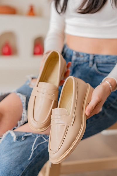 bakacstore Ежедневни дамски обувки с голи мокасини