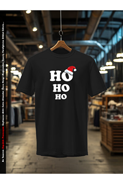 ultima bala Yılbaşı Özel Baskılı %100 Pamuklu Bisiklet Yaka Unisex T-shirt