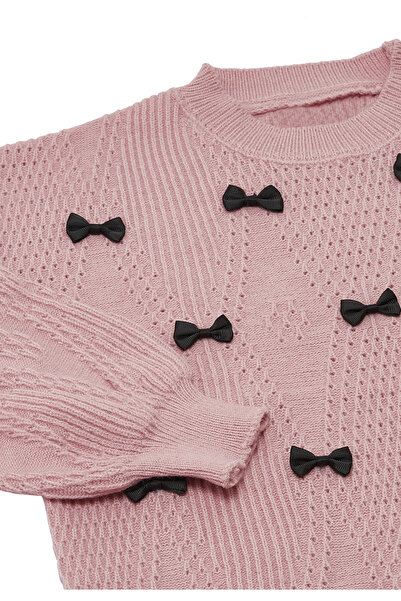 Swirly pulover strick