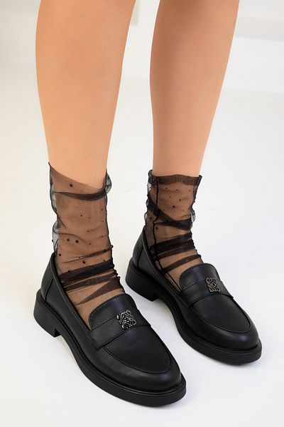 SOHO Women's Black Casual Shoes 18678