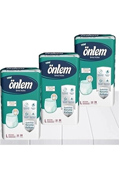ÖNLEM Emici Külot L Boy 30'lu 3 Adet