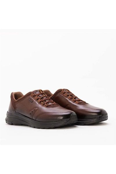Forelli Pantofi din piele de confort zilnic pentru bărbați, cafeniu, 47906