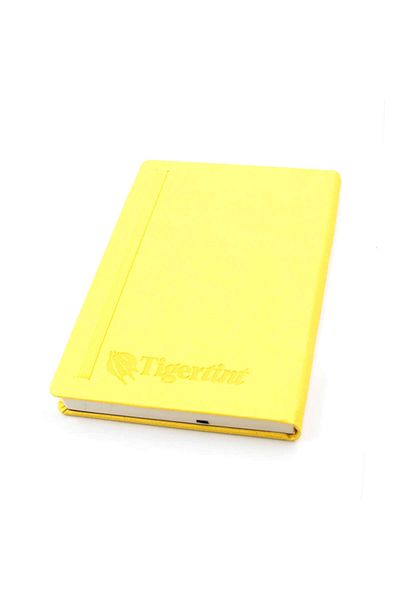 Tigertint Hard Cover Sketchbook 140 gr A5 80 Sheets Yellow100140505