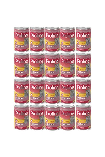 Pro Line Proline Somonlu Yetişkin Kedi Konservesi 400 Gr*20 Adet