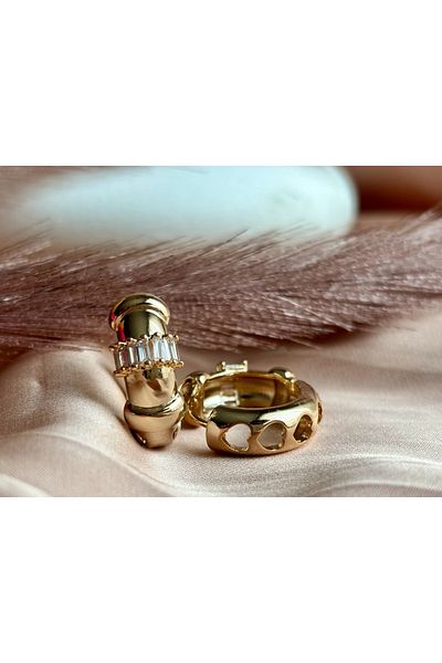 ixchel store Secret Heart Earrings