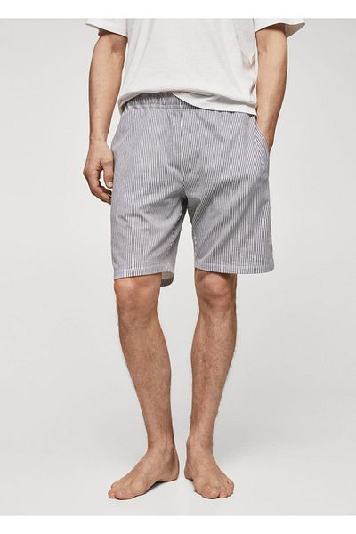 MANGO Man Pyjama-Set aus Baumwollshorts