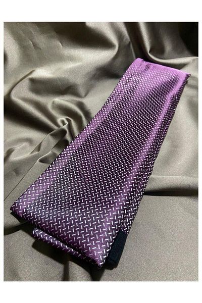 BIES Unisex Violet Linie Albă Fosfor Satin Subțire Cașmir Textura Moale Iarnă Noua Generație Batista Eșarfe-cadou