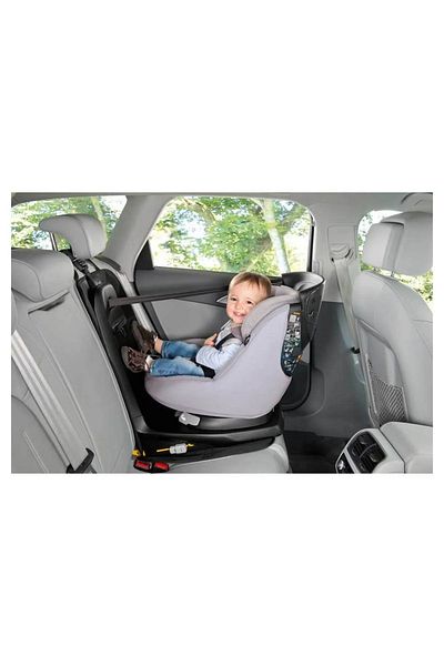 RevuBaby Eva Padded Car Seat Protection Pad - Front and Rear Cushion Compatible with All Vehicles