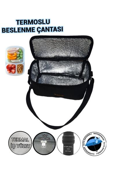 SEVBAGS Termos Beslenme Ve Araç Içi Termal Çanta