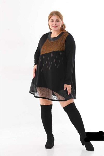 anne moda ankara 1. якість, для особливих днів, модель, що розширюється донизу, елегантна туніка