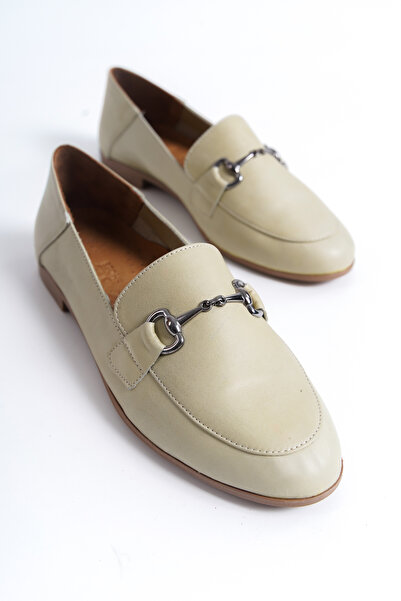 öz se shoes Loafer cu cataramă pentru balerină din piele naturală