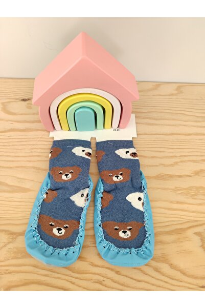 Monkabox бебешки чорапи с пантофи